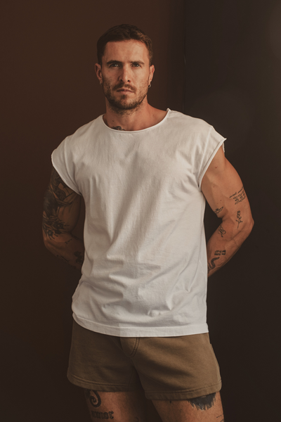 Raw Edge Supima Tee | EYSOM Limited Active Series