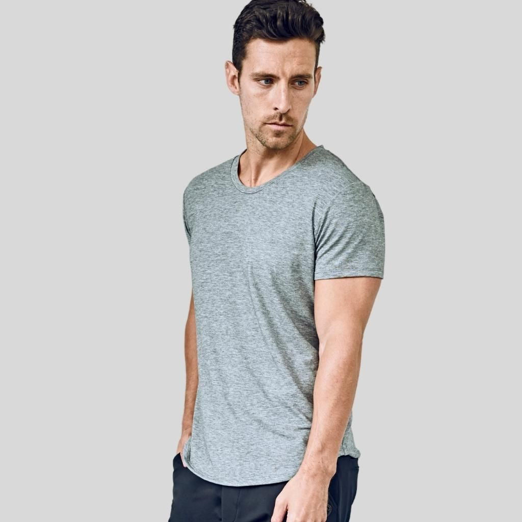  Acooe Short Sleeves T-Shirts Crew-Neck,Tight-Fitting T-Shirt,  Sport t-Shirt for Men : Clothing, Shoes & Jewelry